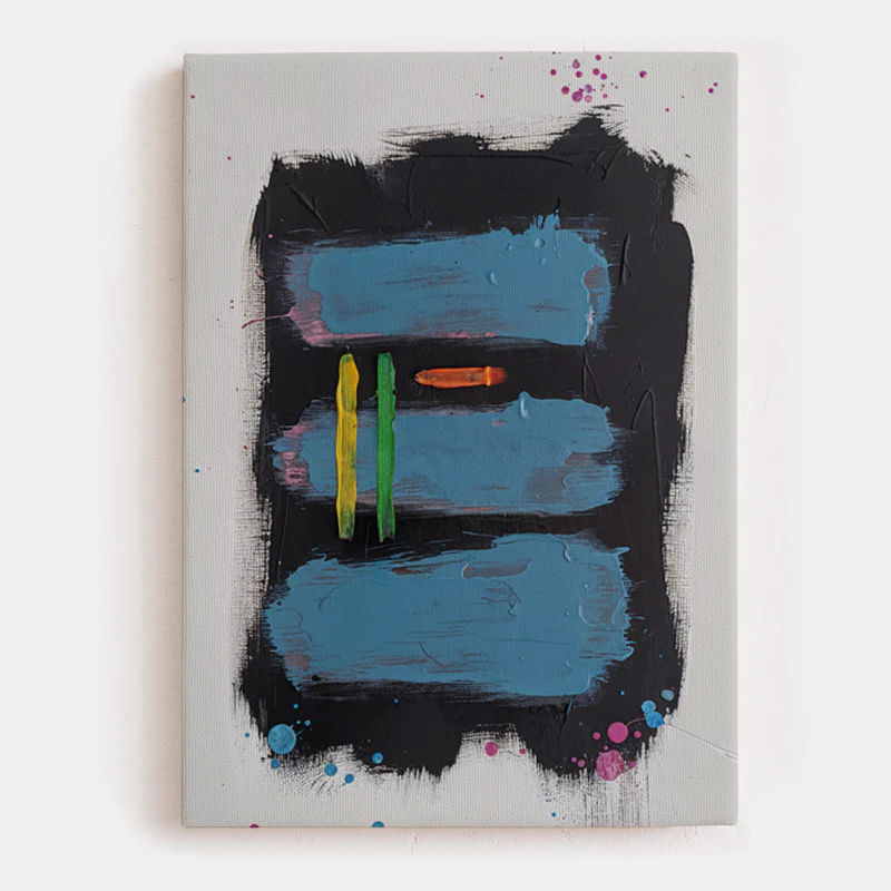 A Framed Rhythm Canvas