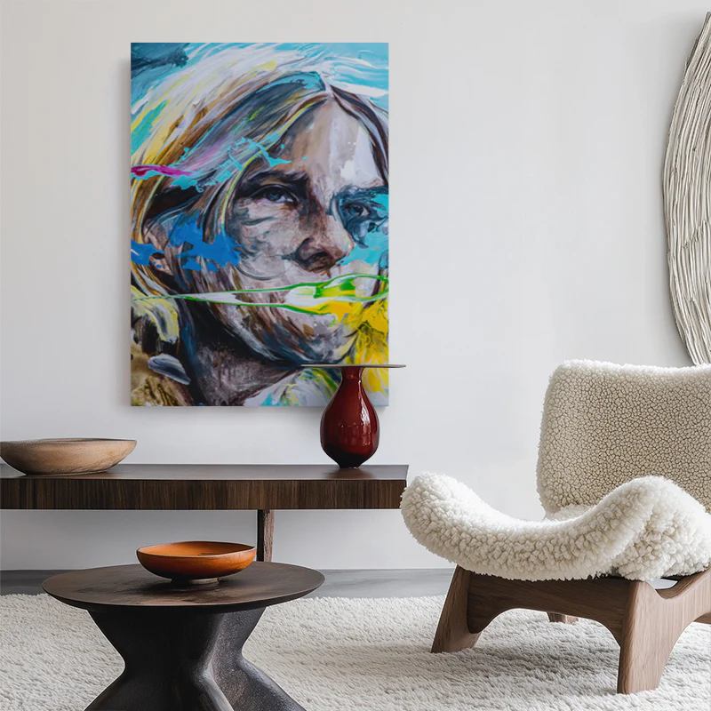 A Man From Nirvana Canvas - Image 2