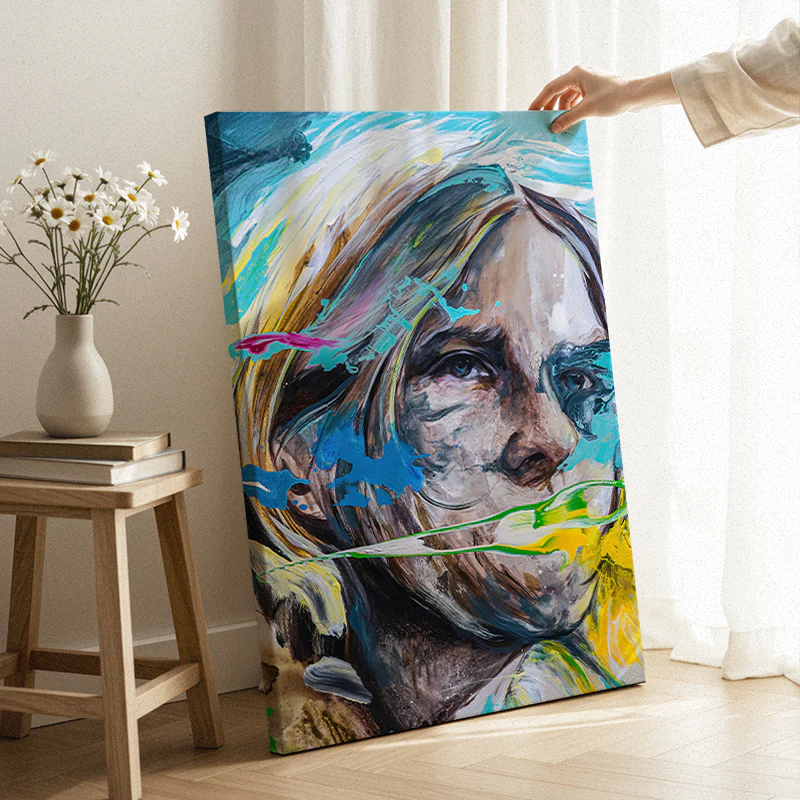 A Man From Nirvana Canvas - Image 3