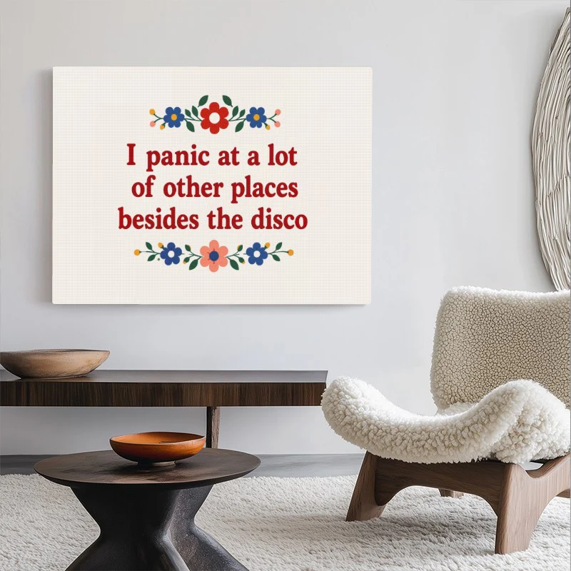 All Panic No Disco Canvas - Image 2