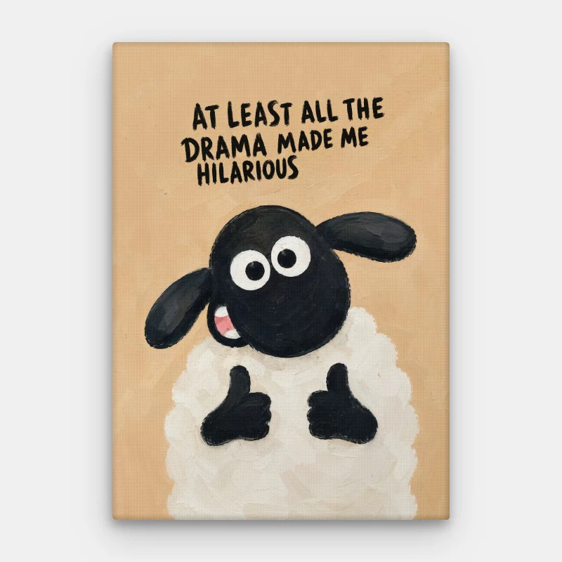All The Drama Canvas