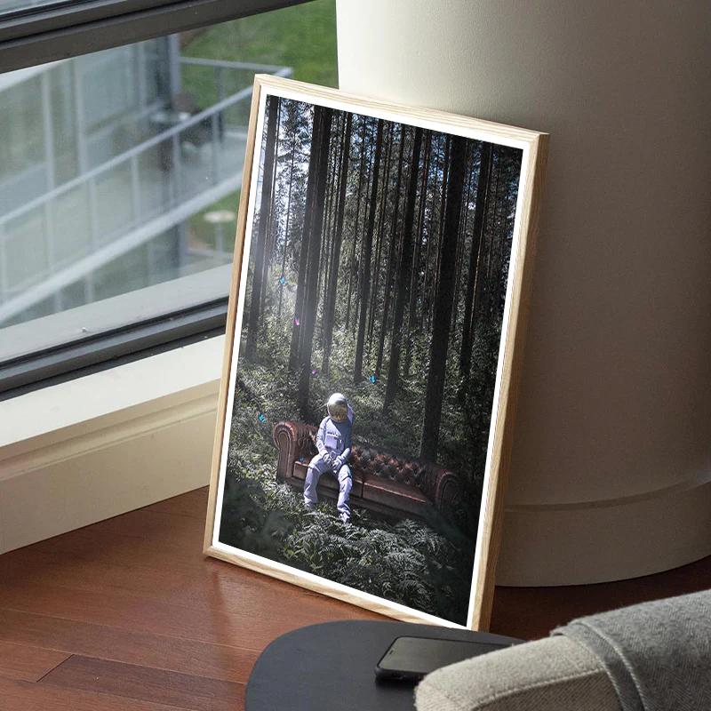 Astronaut in the Forest - Image 6