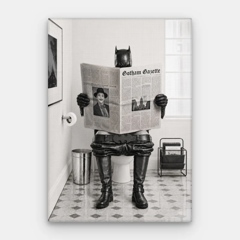 Batroom Break Canvas