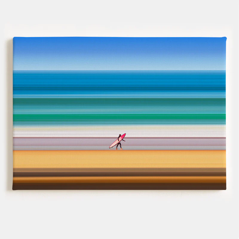 Beach Lines Canvas