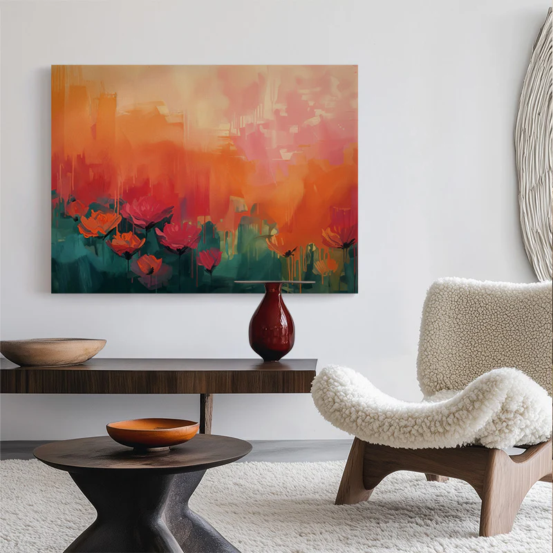 Bloom Through Fire Canvas - Image 2