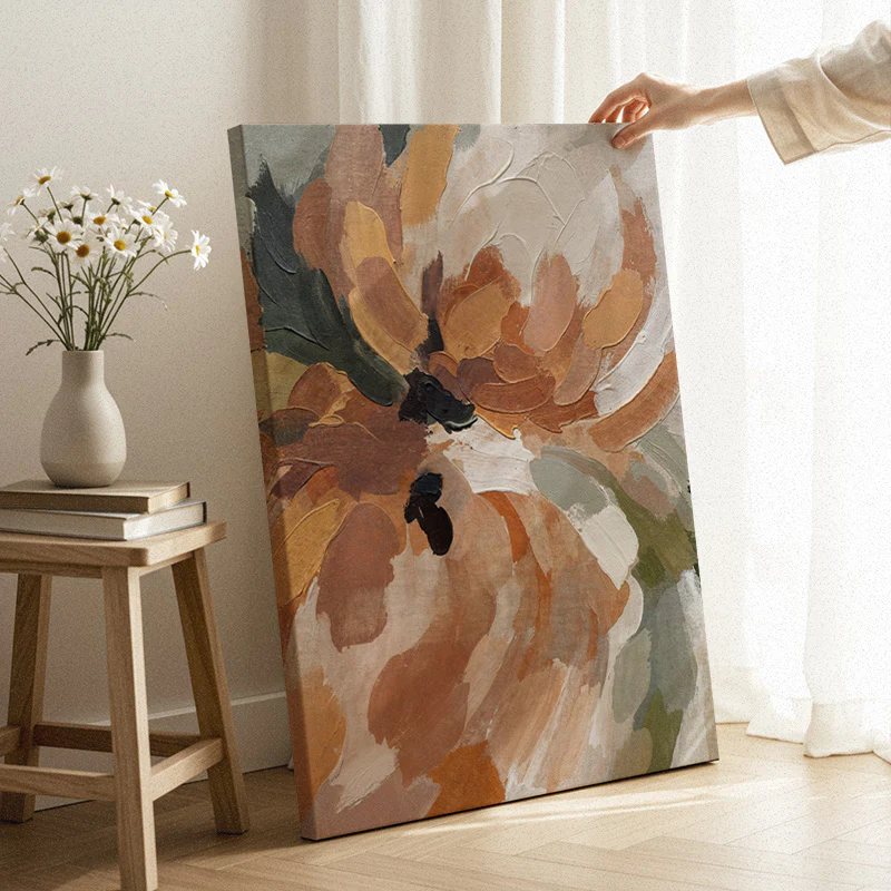 Blush of Petals Canvas - Image 3