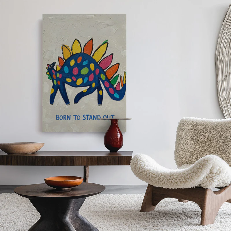 Born To Stand Out Canvas - Image 2