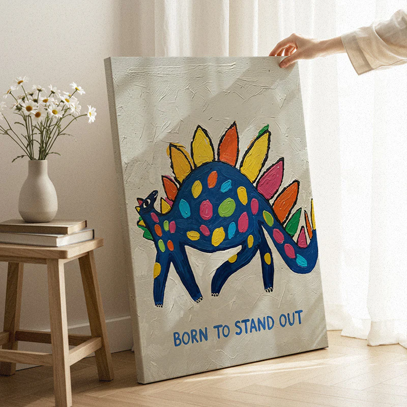 Born To Stand Out Canvas - Image 3