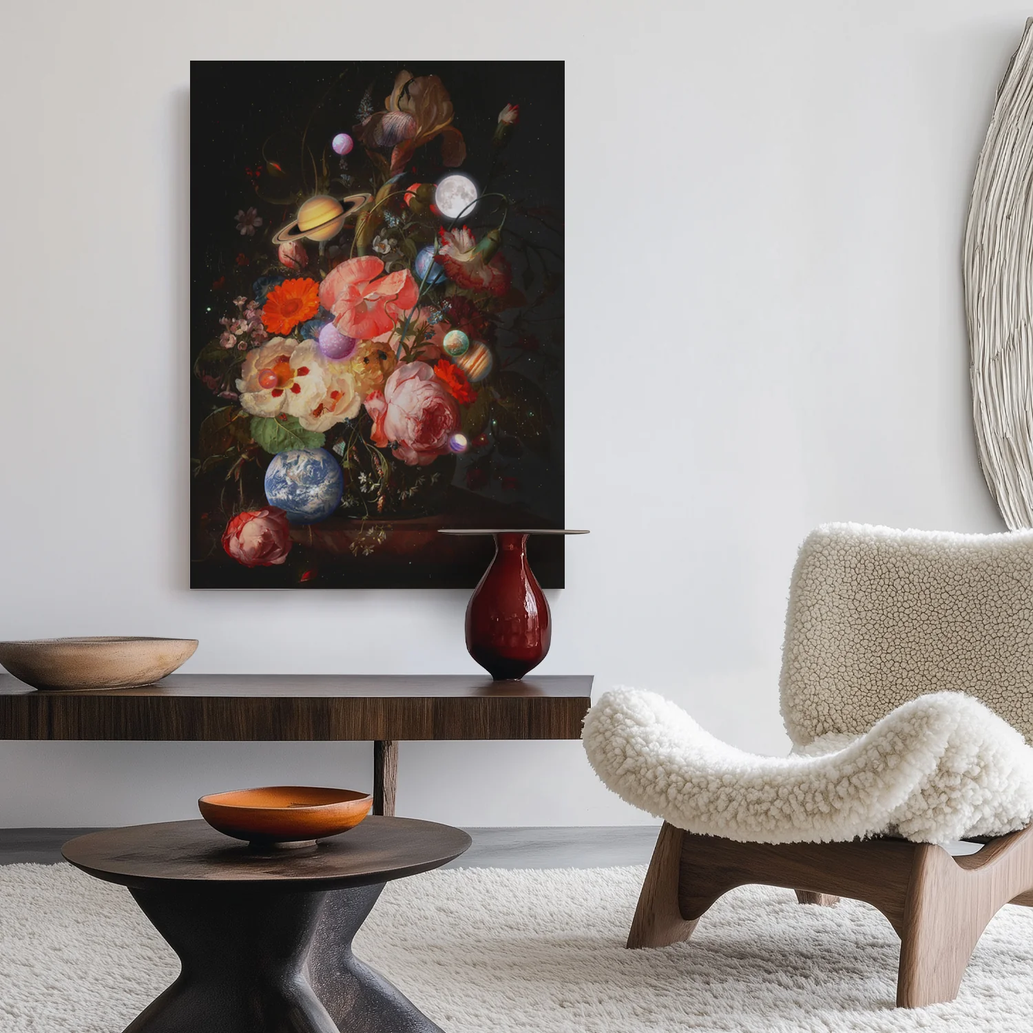 Bouquet of Planets Canvas - Image 2