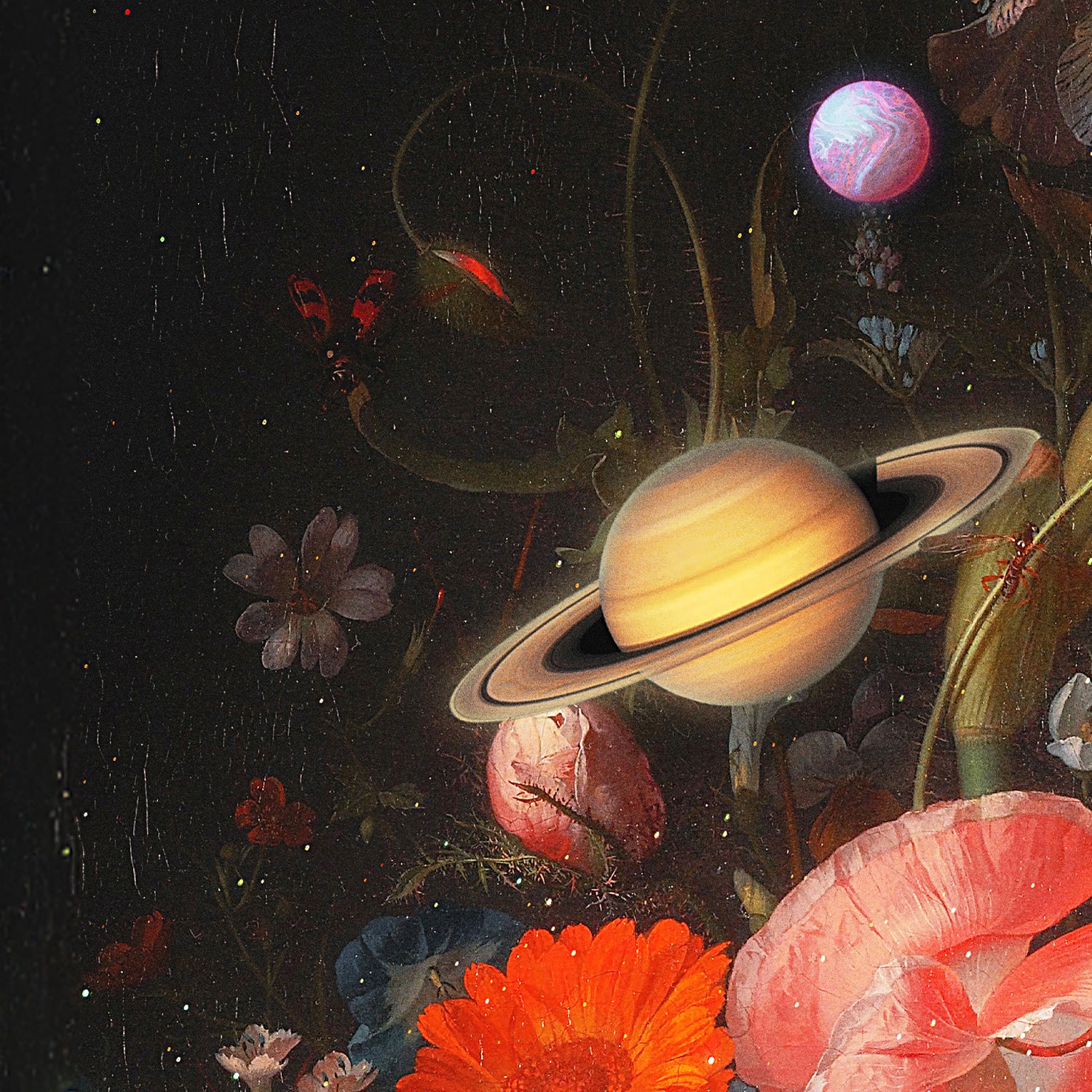 Bouquet of Planets Canvas - Image 4