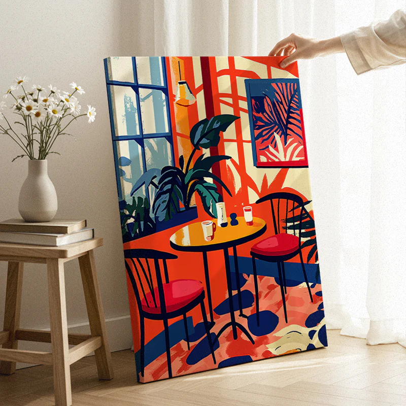 Colours Meet Morning Canvas - Image 3