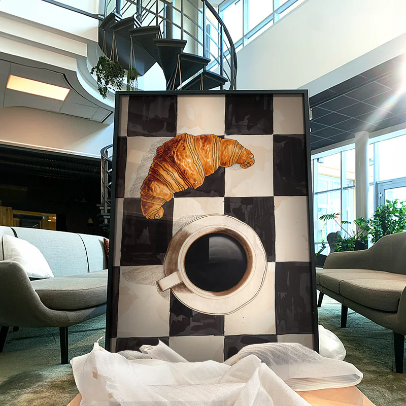Cups And Croissant - Image 4