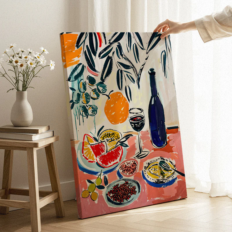 Dinner In Provence Canvas - Image 3