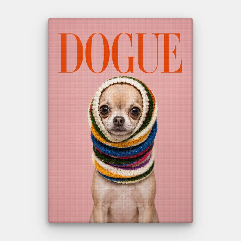 Dogue Chihuahua Canvas