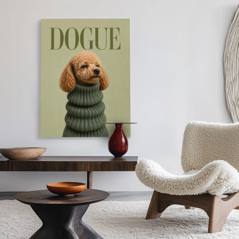 Dogue Poodle Canvas - Image 2