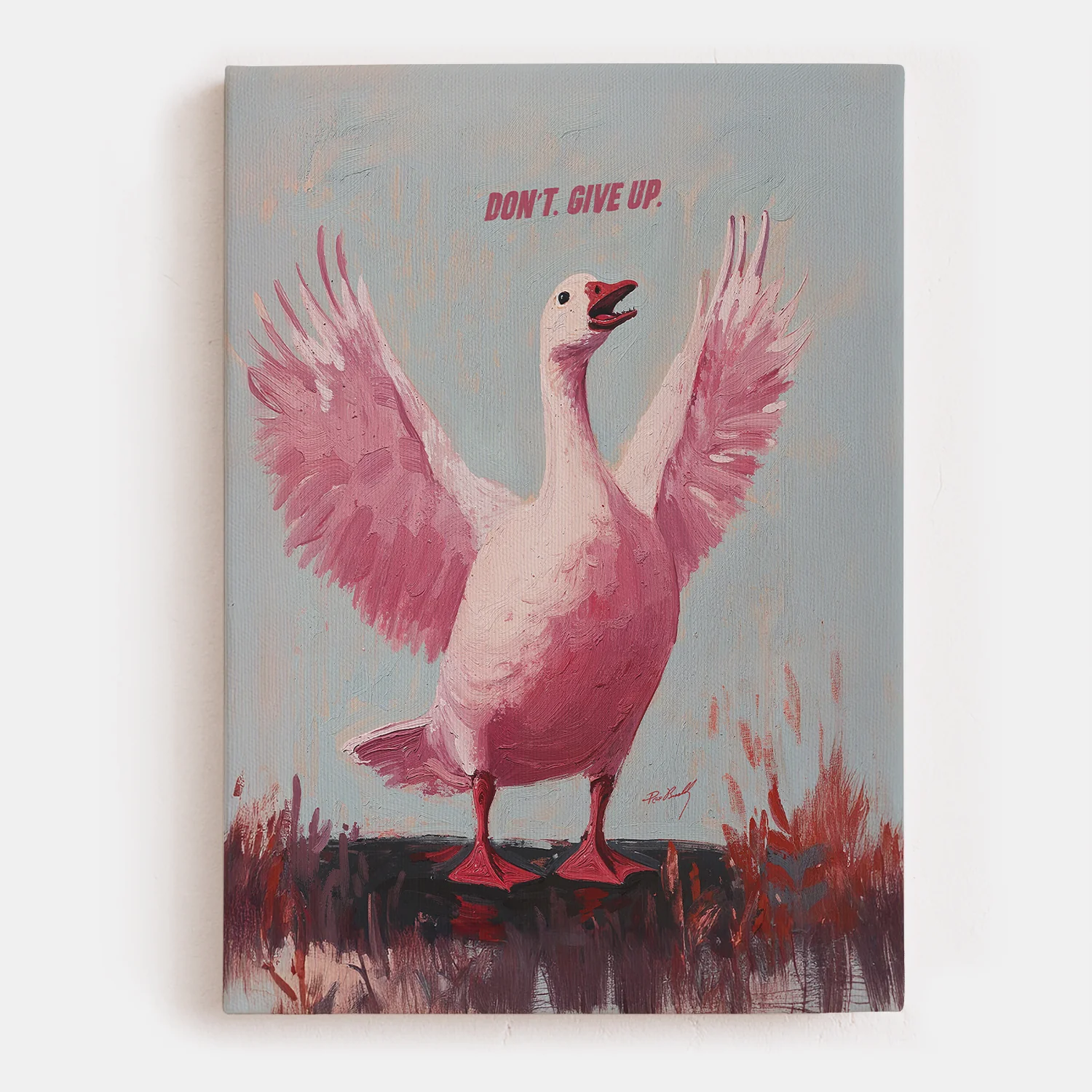 Don´t. Give Up Canvas