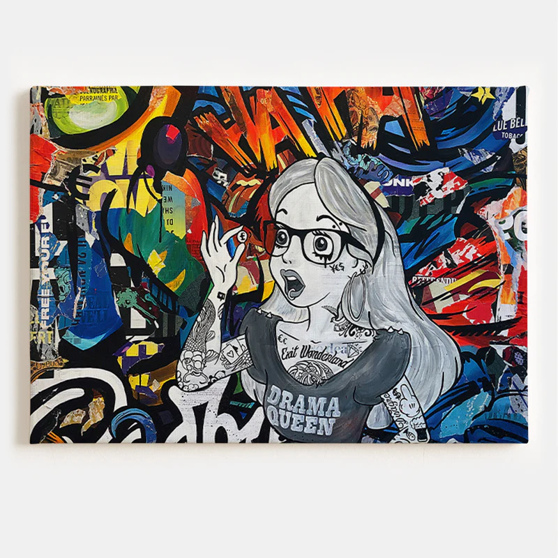 Drama Queen Canvas