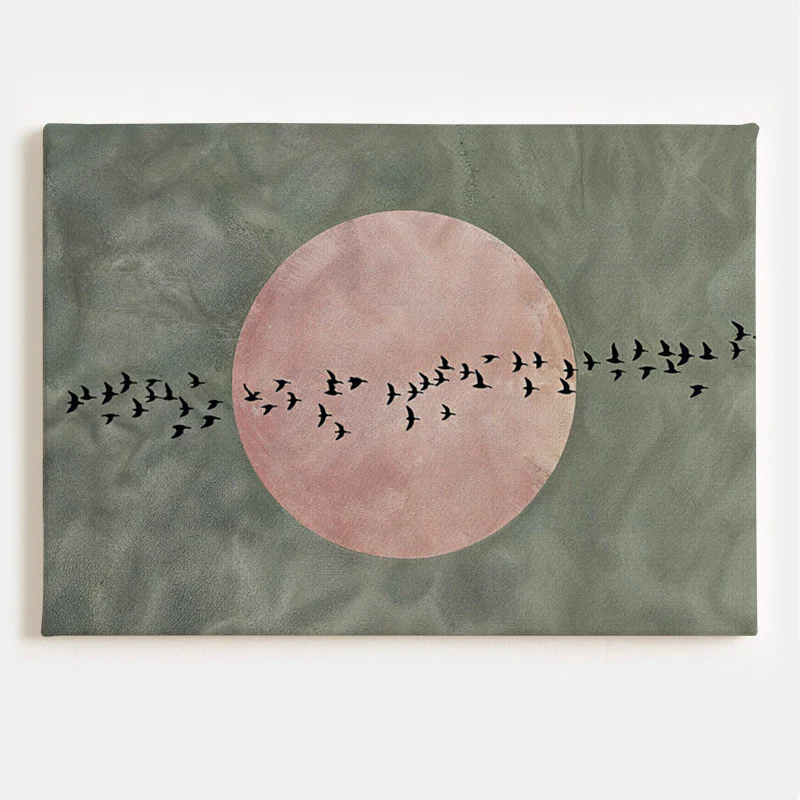 Flight Through Stillness Canvas