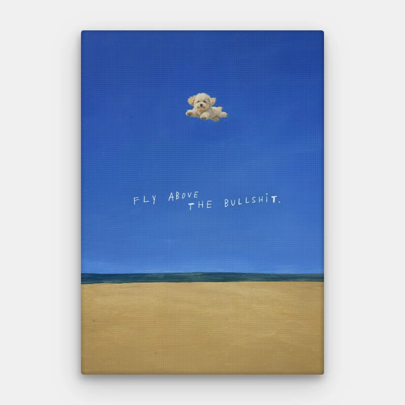 Fly Above It Canvas
