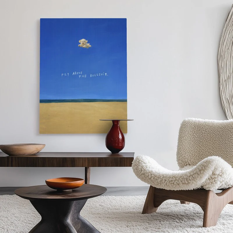 Fly Above It Canvas - Image 2
