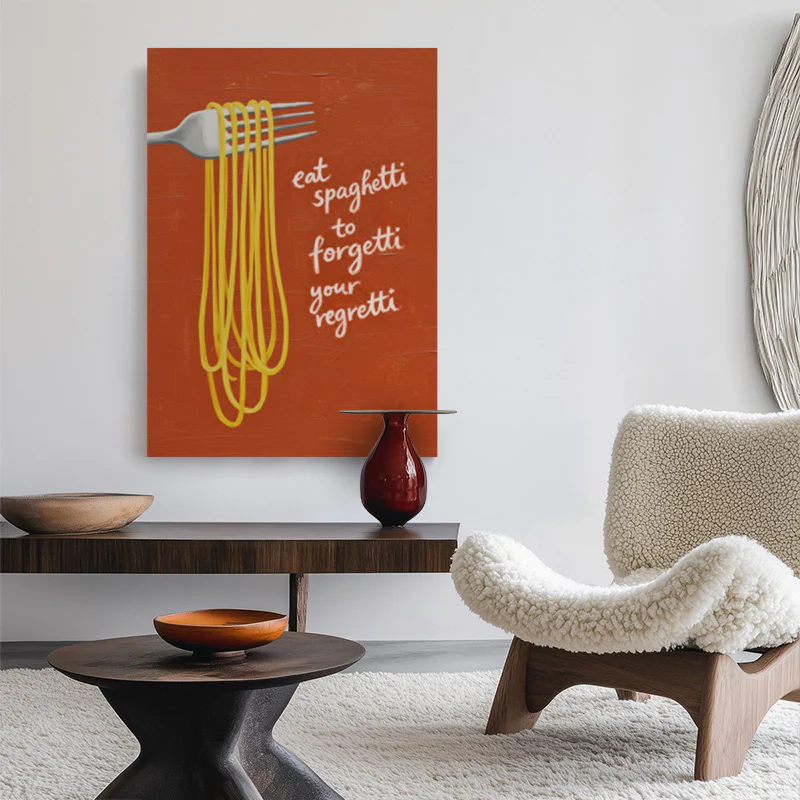 Forgetti Your Regretti Canvas - Image 2