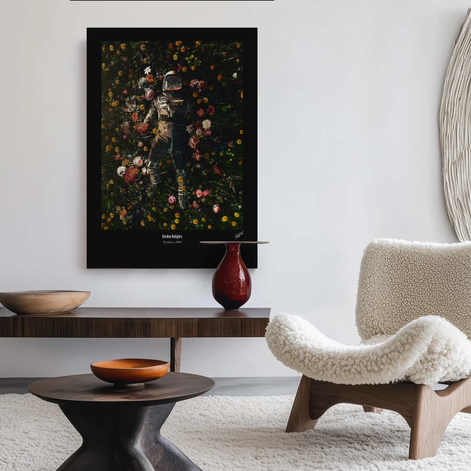 Garden Delights - Black Edition Canvas - Image 2