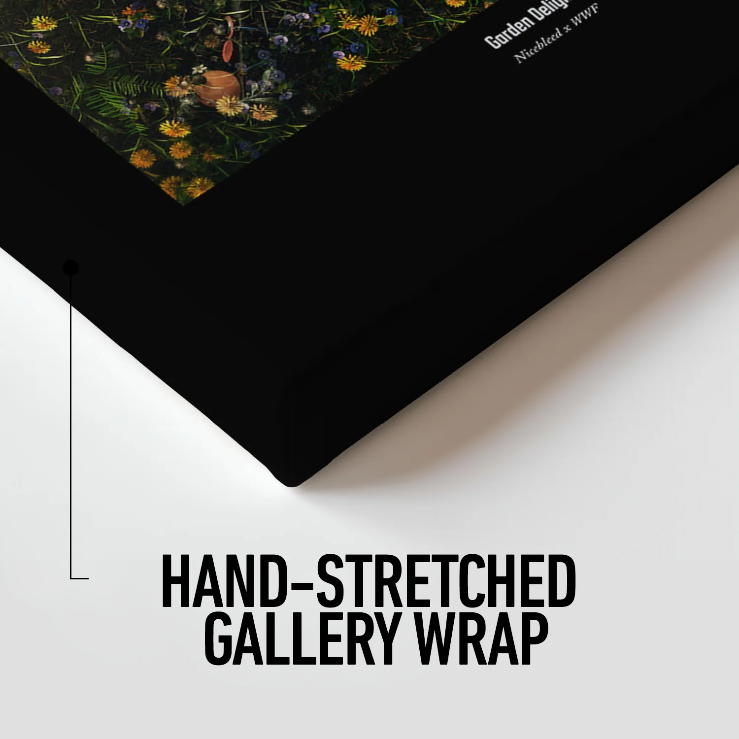 Garden Delights - Black Edition Canvas - Image 5