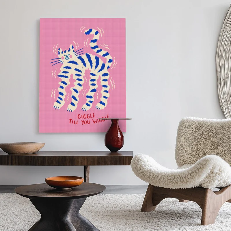 Giggle Till You Wiggle Canvas - Image 2