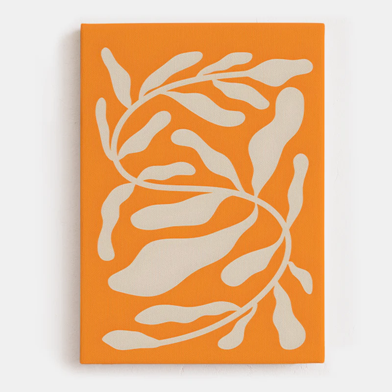 Golden Quiet Motion Canvas
