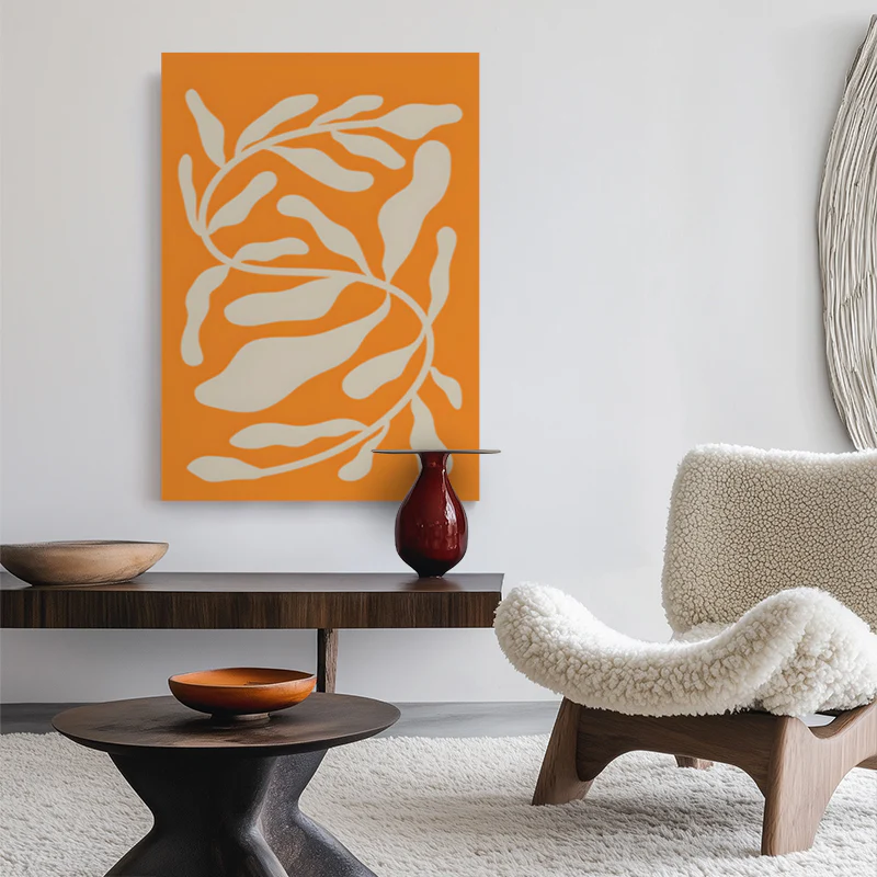Golden Quiet Motion Canvas - Image 2