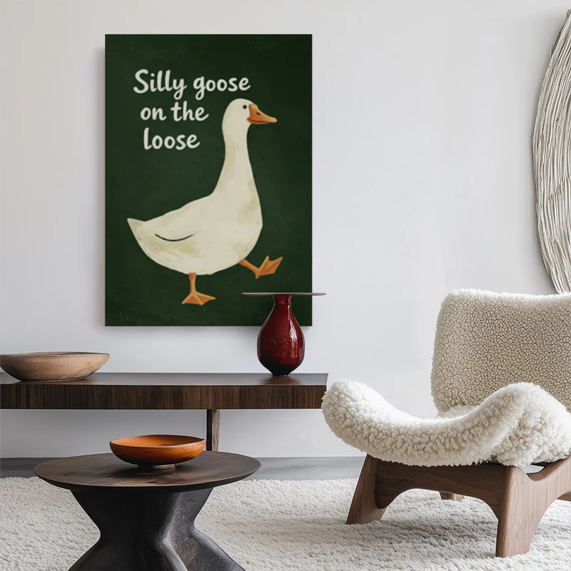 Goose On The Loose Canvas - Image 2