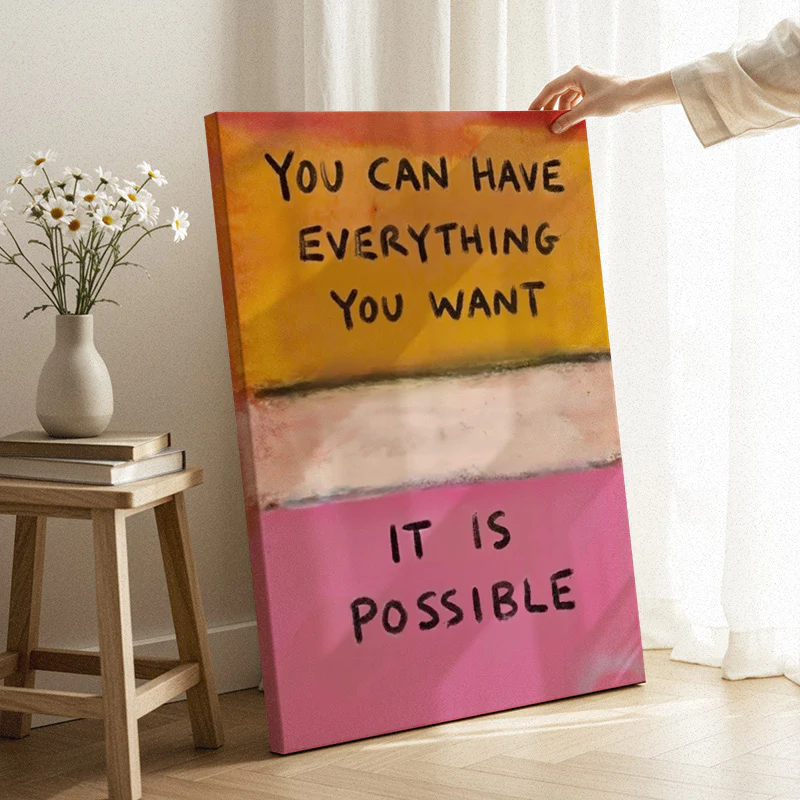It Is Possible Canvas - Image 3