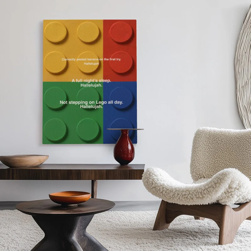 Lego Hallelujah Canvas - Image 2