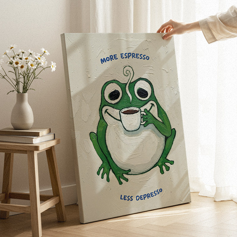 Less Depresso Canvas - Image 3