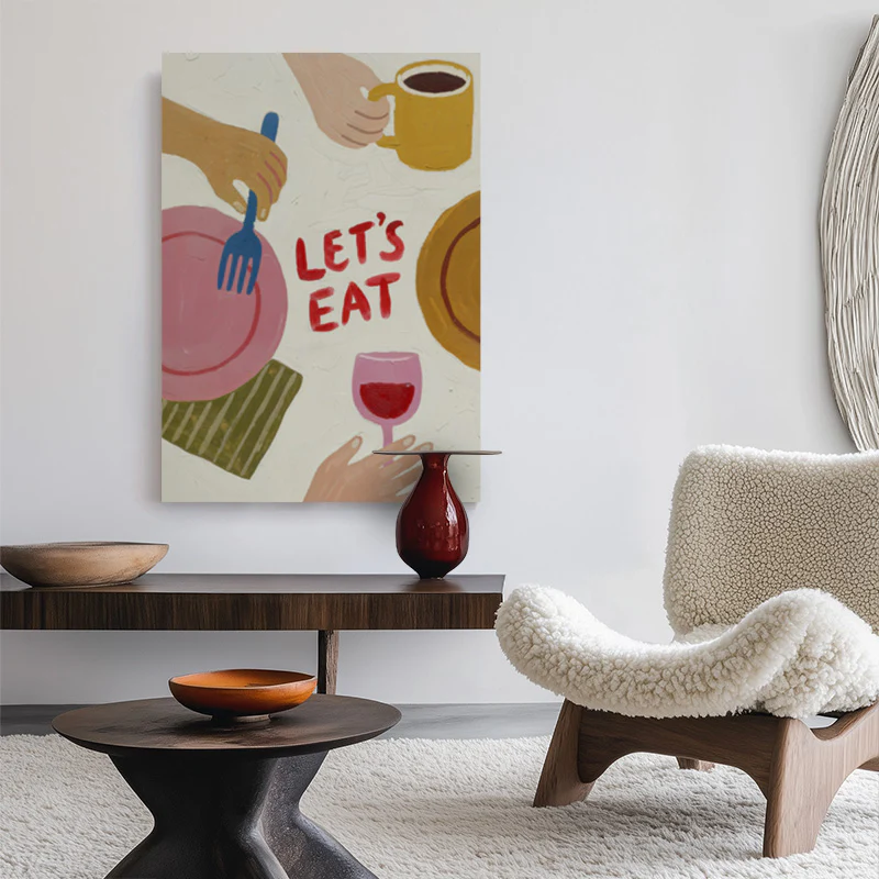 Lets Eat Canvas - Image 2