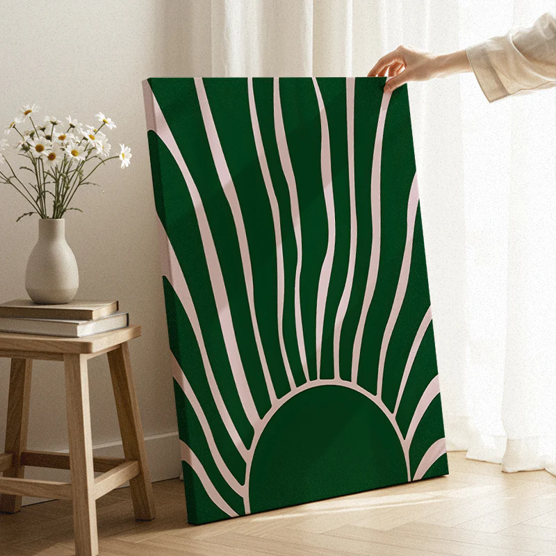 Lines of a New Dawn Canvas - Image 3