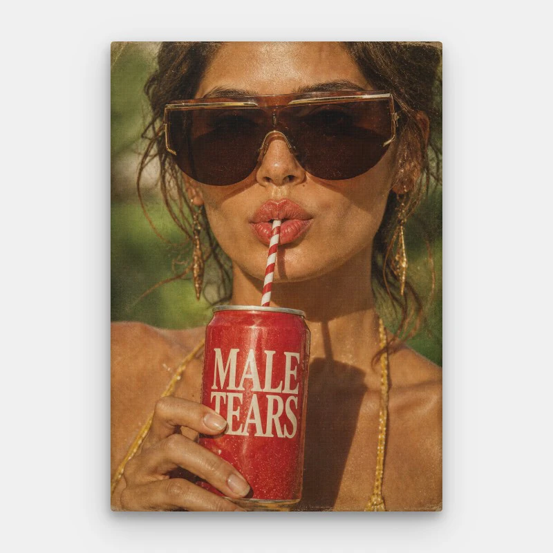 Male Tears Canvas