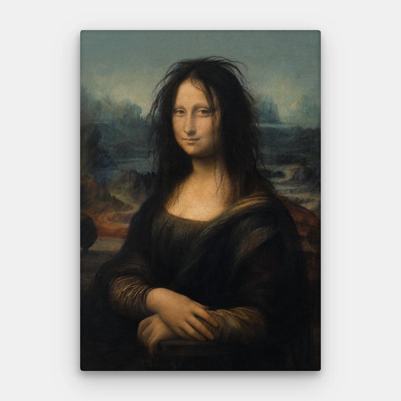 Monday Lisa Canvas