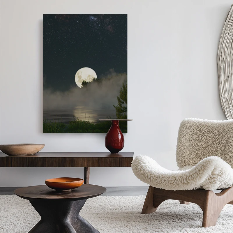 Moon Shot Canvas - Image 2