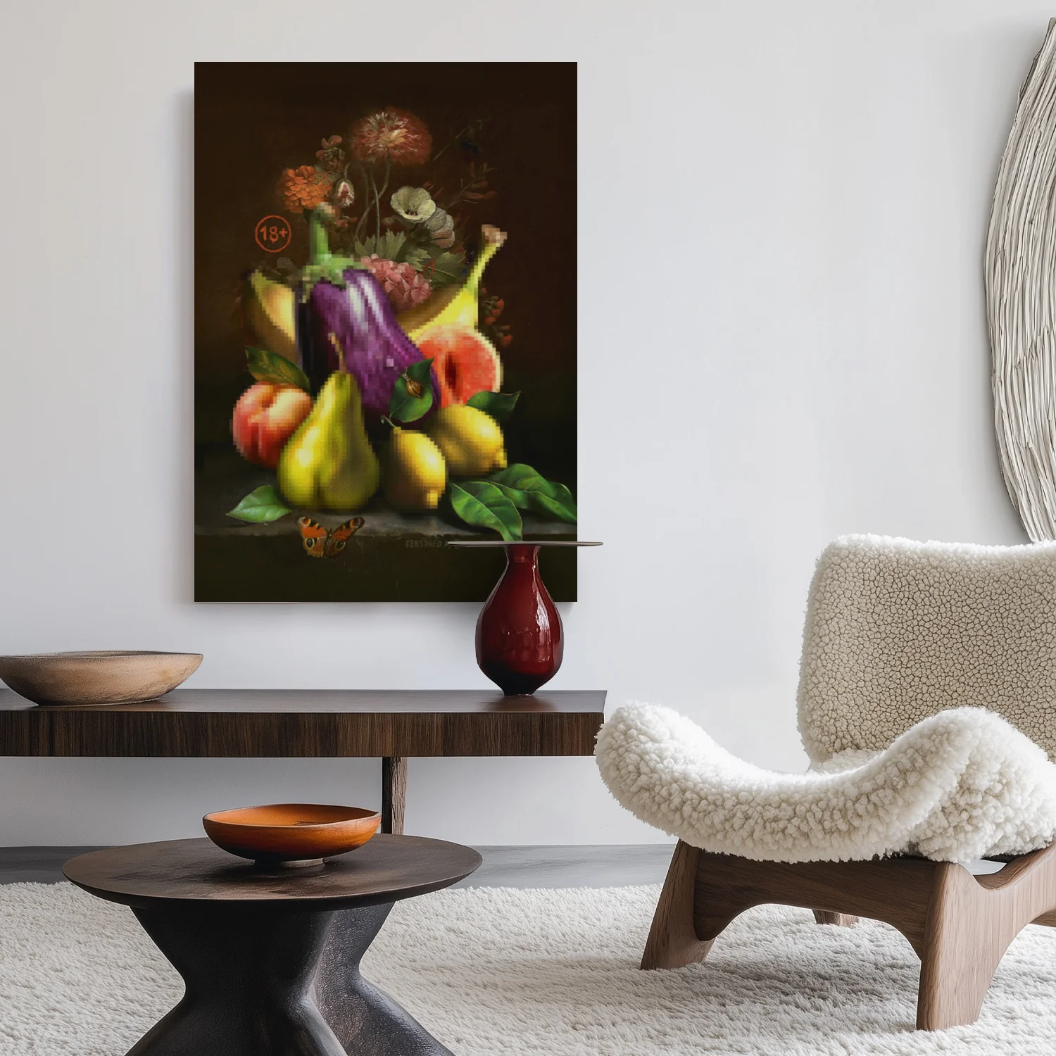 Naughty Fruits Canvas - Image 2