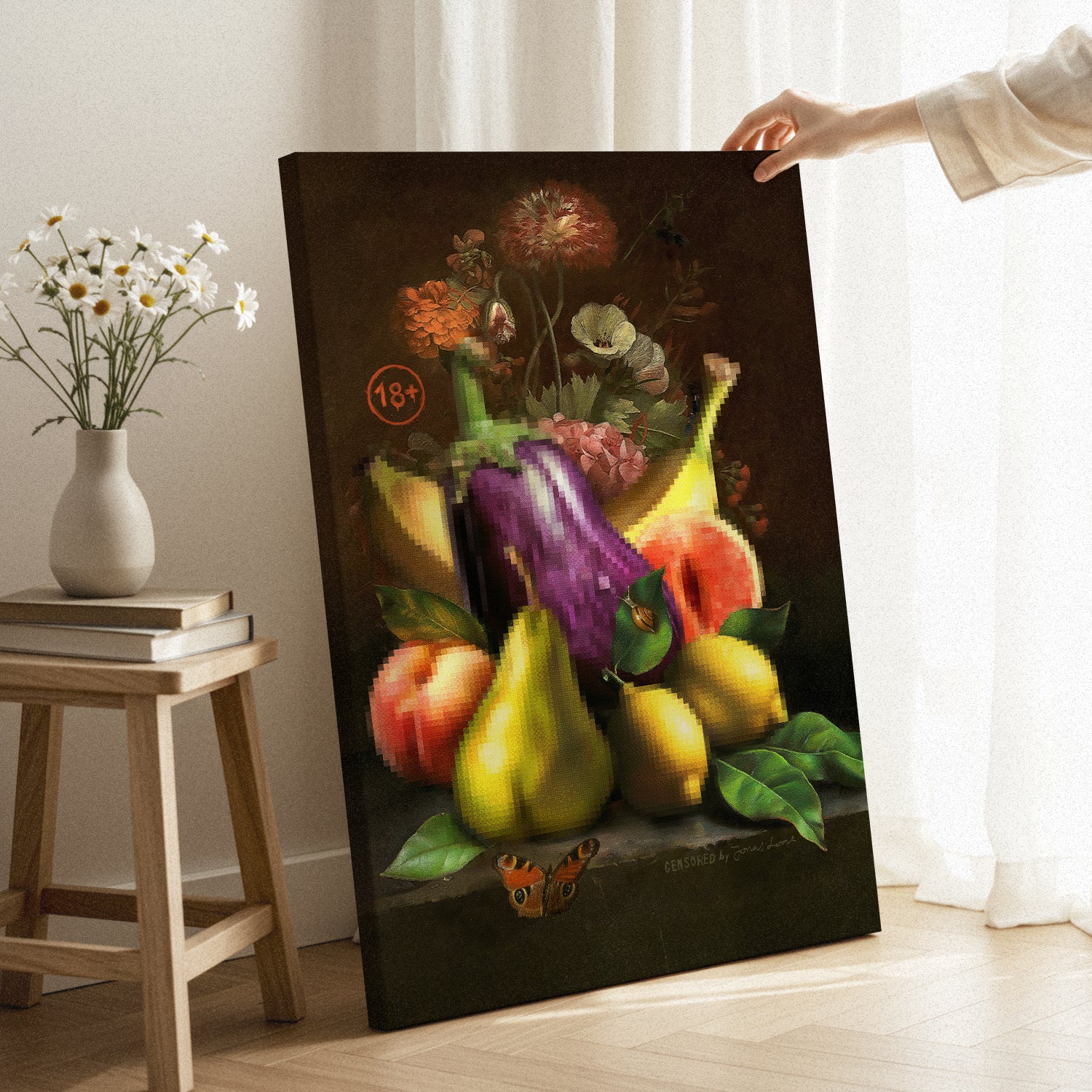 Naughty Fruits Canvas - Image 3