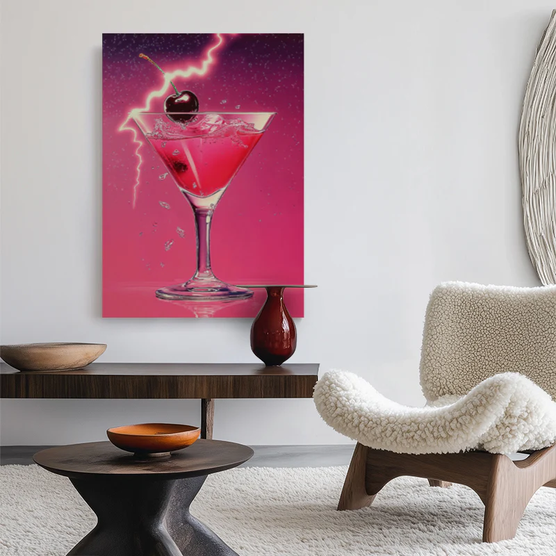Neon Kiss Canvas - Image 2