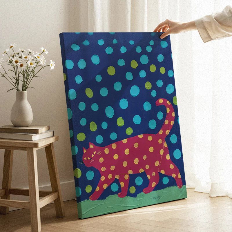 Night Of Colors Canvas - Image 3