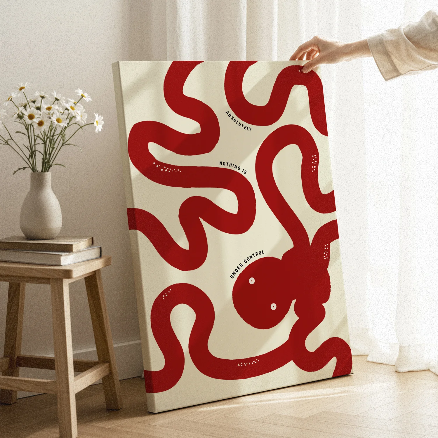 Nothing Is Under Control Canvas - Image 3