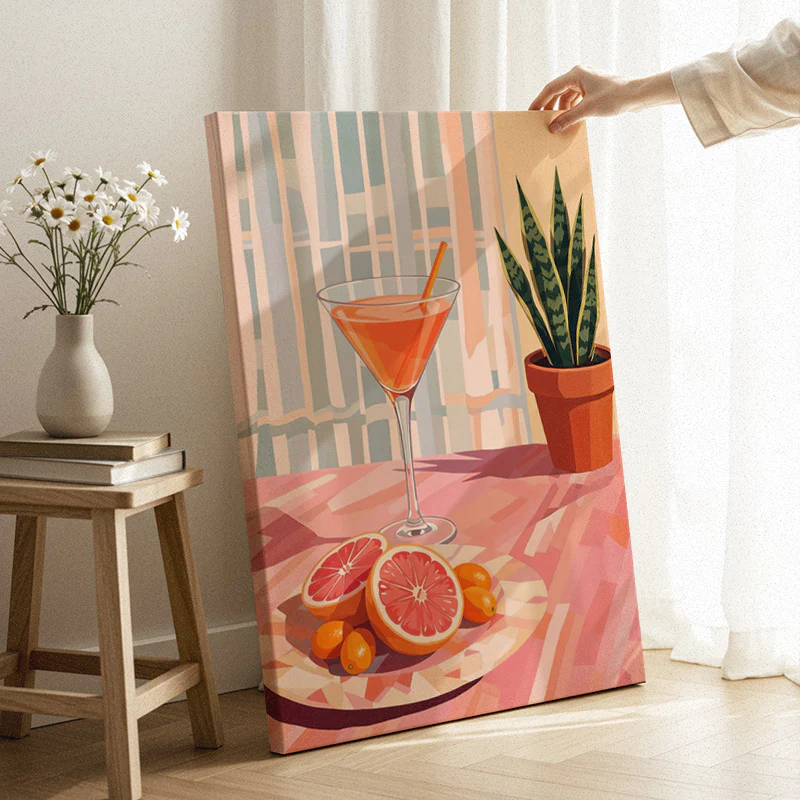 Pink Hour Ritual Canvas - Image 3