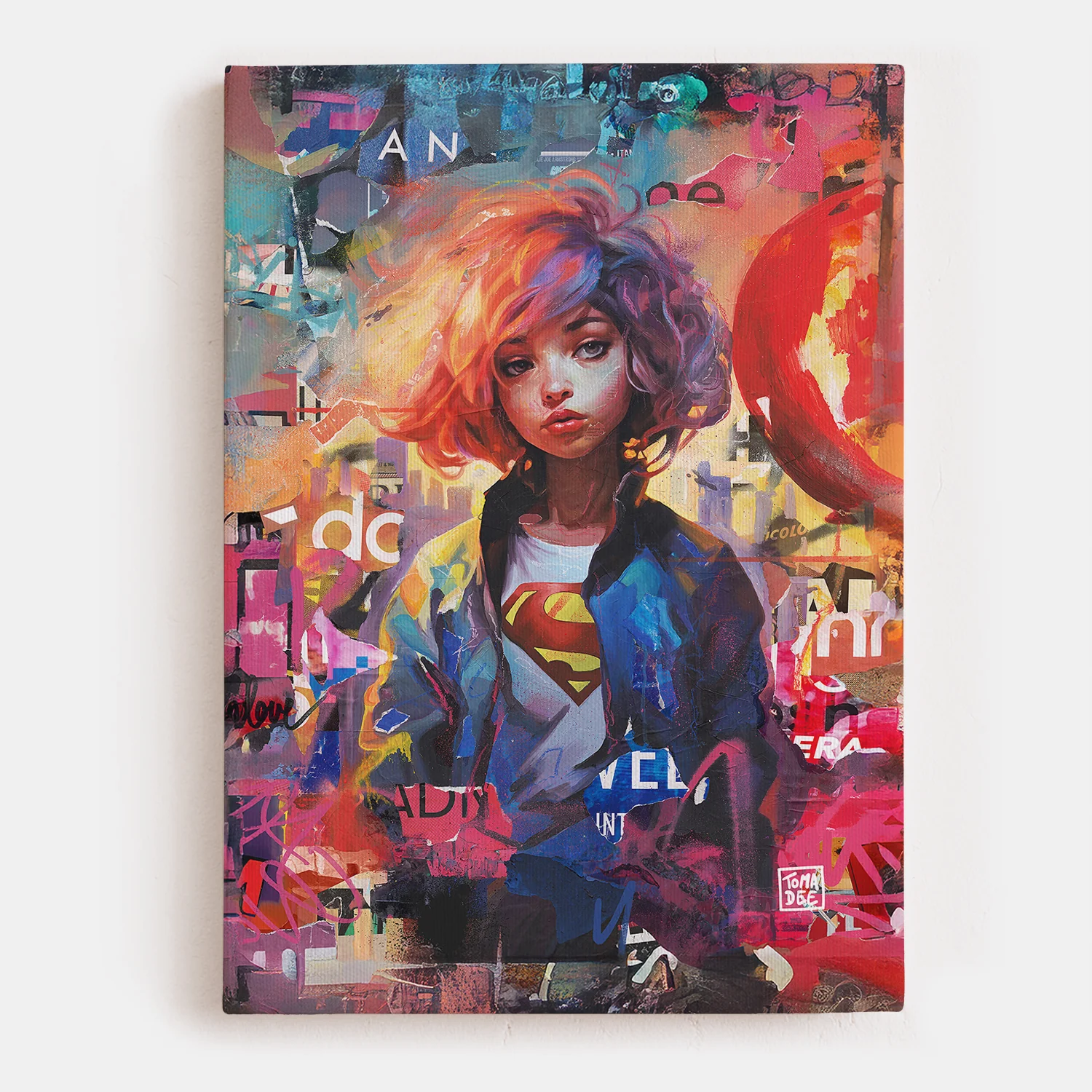 Pipe Heart Canvas