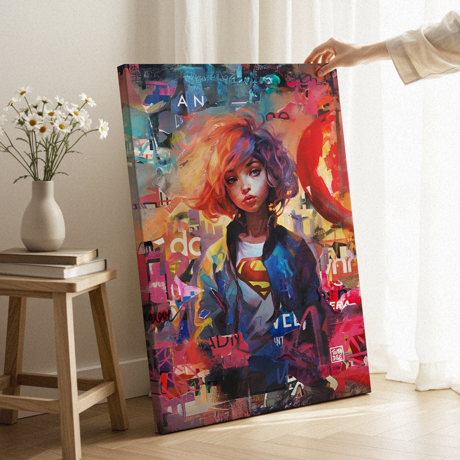 Pipe Heart Canvas - Image 3