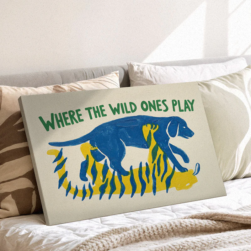 Playful Friends Canvas - Image 3