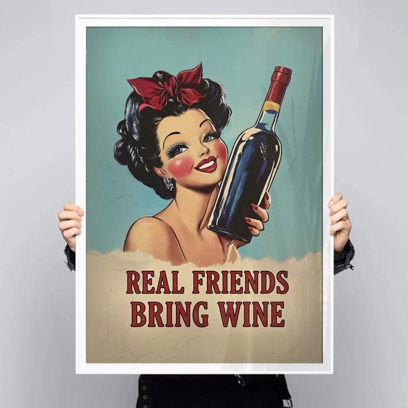 Real Friends Bring Wine - Image 3