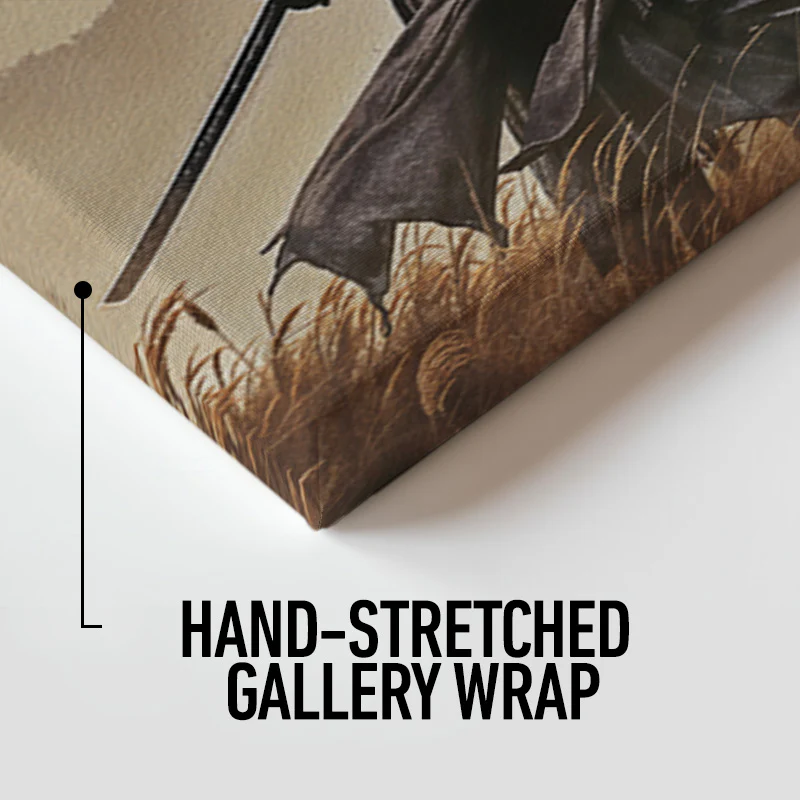 Red Sun Ronin Canvas - Image 4